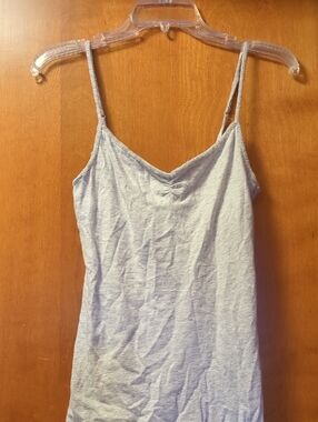 Light Gray Women's Spaghetti-Strap Cami